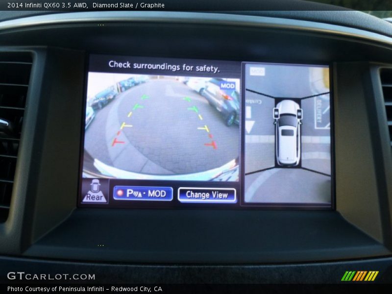 Diamond Slate / Graphite 2014 Infiniti QX60 3.5 AWD