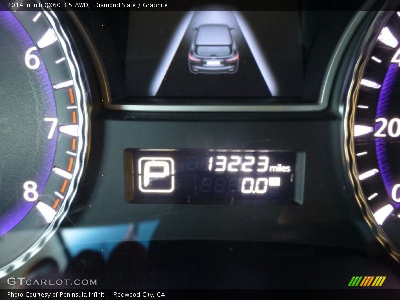 Diamond Slate / Graphite 2014 Infiniti QX60 3.5 AWD