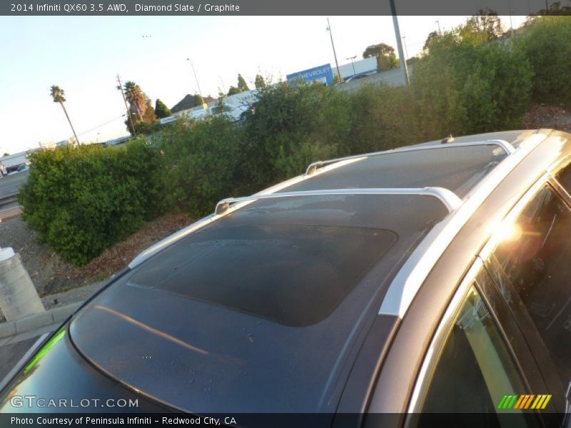 Diamond Slate / Graphite 2014 Infiniti QX60 3.5 AWD