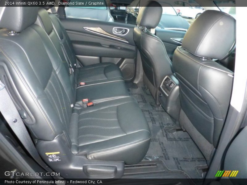Diamond Slate / Graphite 2014 Infiniti QX60 3.5 AWD
