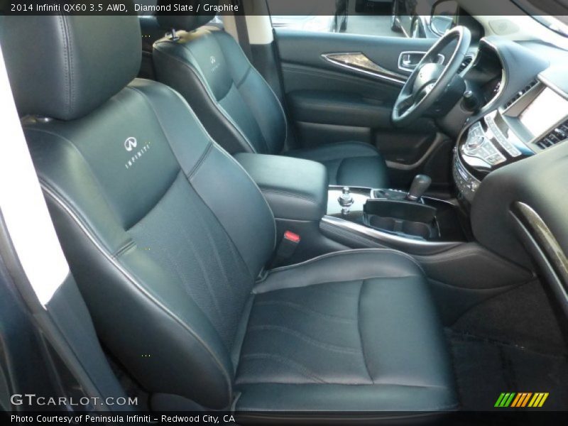 Diamond Slate / Graphite 2014 Infiniti QX60 3.5 AWD