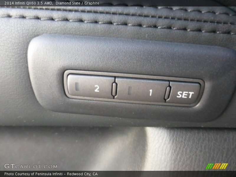 Diamond Slate / Graphite 2014 Infiniti QX60 3.5 AWD