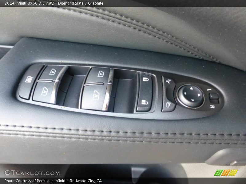 Diamond Slate / Graphite 2014 Infiniti QX60 3.5 AWD