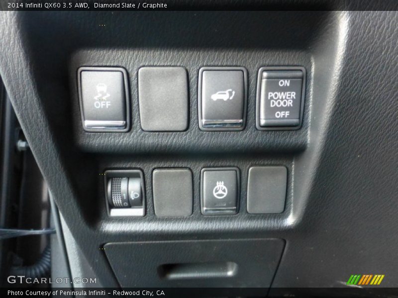 Diamond Slate / Graphite 2014 Infiniti QX60 3.5 AWD