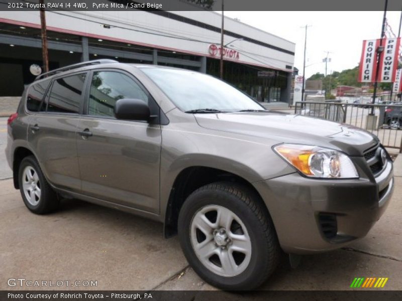 Pyrite Mica / Sand Beige 2012 Toyota RAV4 I4 4WD
