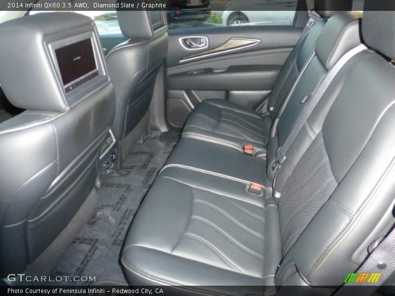 Diamond Slate / Graphite 2014 Infiniti QX60 3.5 AWD