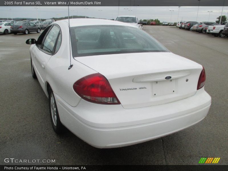 Vibrant White / Medium/Dark Flint 2005 Ford Taurus SEL
