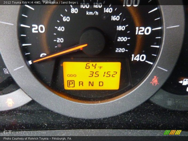 Pyrite Mica / Sand Beige 2012 Toyota RAV4 I4 4WD