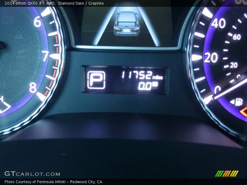 Diamond Slate / Graphite 2014 Infiniti QX60 3.5 AWD