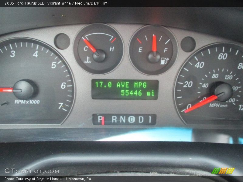 Vibrant White / Medium/Dark Flint 2005 Ford Taurus SEL