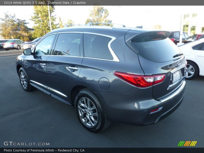 Diamond Slate / Graphite 2014 Infiniti QX60 3.5 AWD