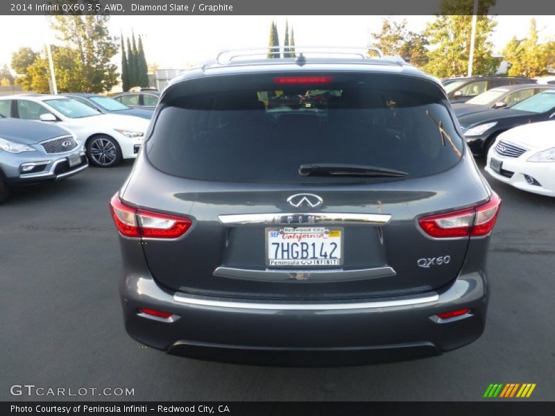 Diamond Slate / Graphite 2014 Infiniti QX60 3.5 AWD