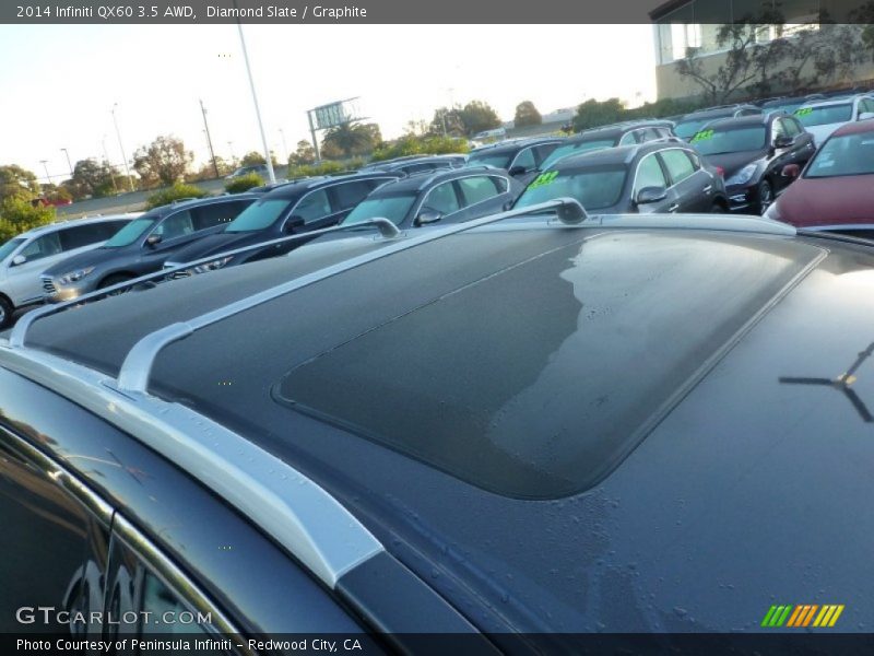 Diamond Slate / Graphite 2014 Infiniti QX60 3.5 AWD