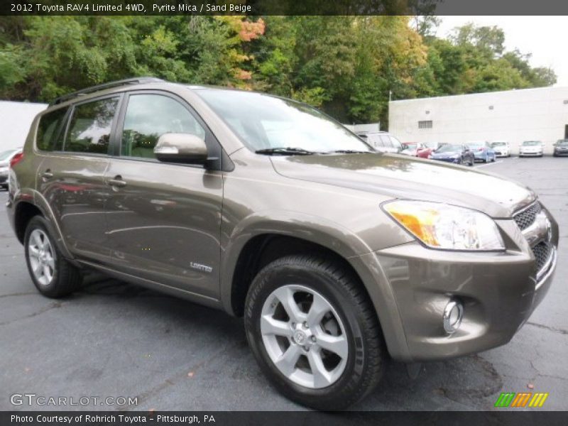 Front 3/4 View of 2012 RAV4 Limited 4WD