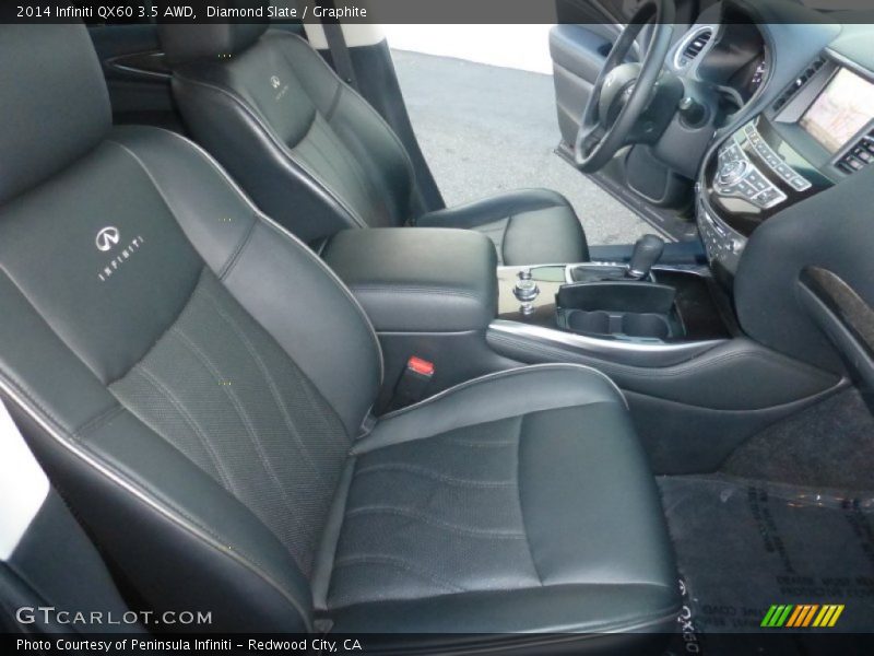 Diamond Slate / Graphite 2014 Infiniti QX60 3.5 AWD