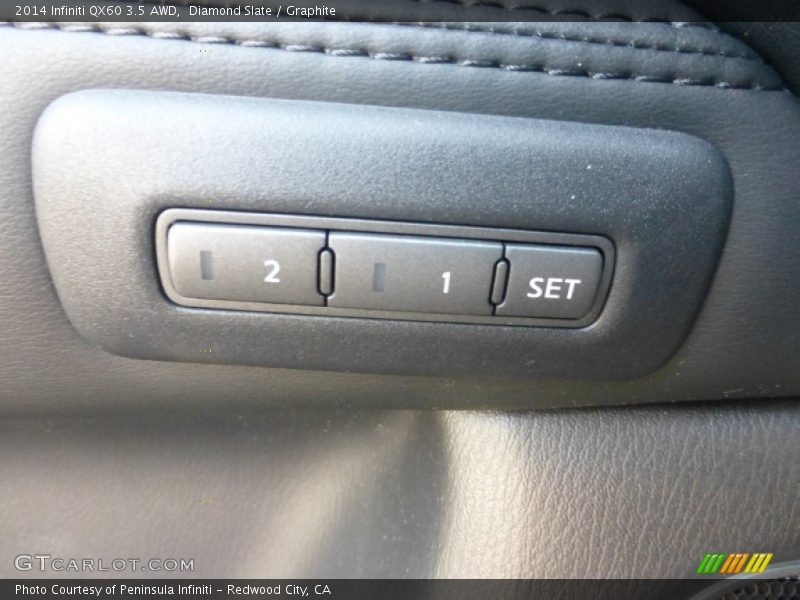 Diamond Slate / Graphite 2014 Infiniti QX60 3.5 AWD