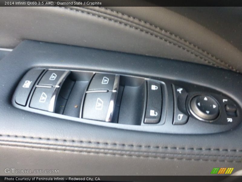 Diamond Slate / Graphite 2014 Infiniti QX60 3.5 AWD