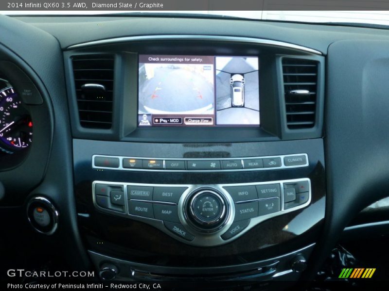 Diamond Slate / Graphite 2014 Infiniti QX60 3.5 AWD