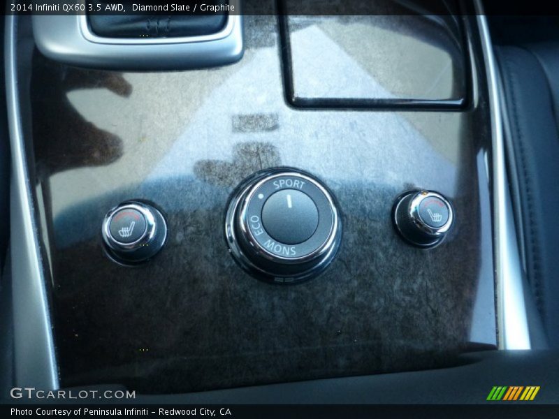 Diamond Slate / Graphite 2014 Infiniti QX60 3.5 AWD