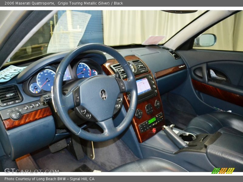 Grigio Touring Metallic (Silver) / Black 2006 Maserati Quattroporte