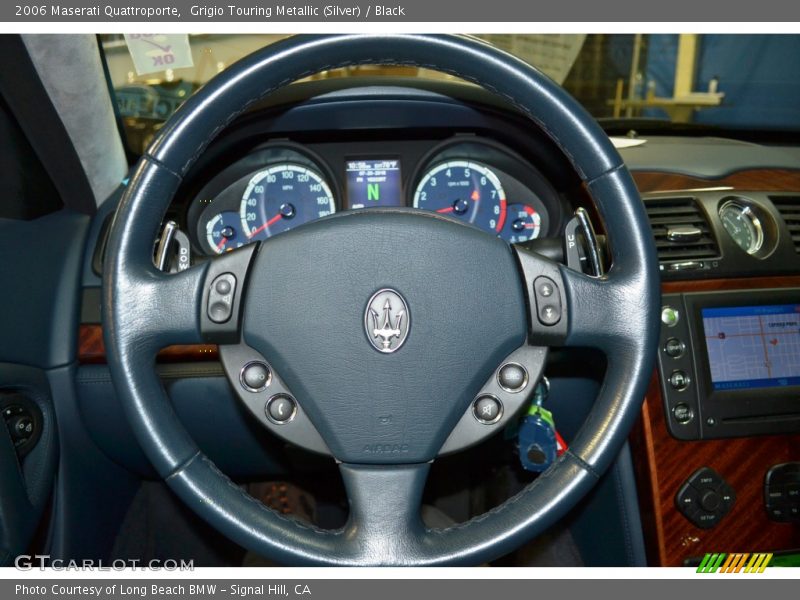 Grigio Touring Metallic (Silver) / Black 2006 Maserati Quattroporte