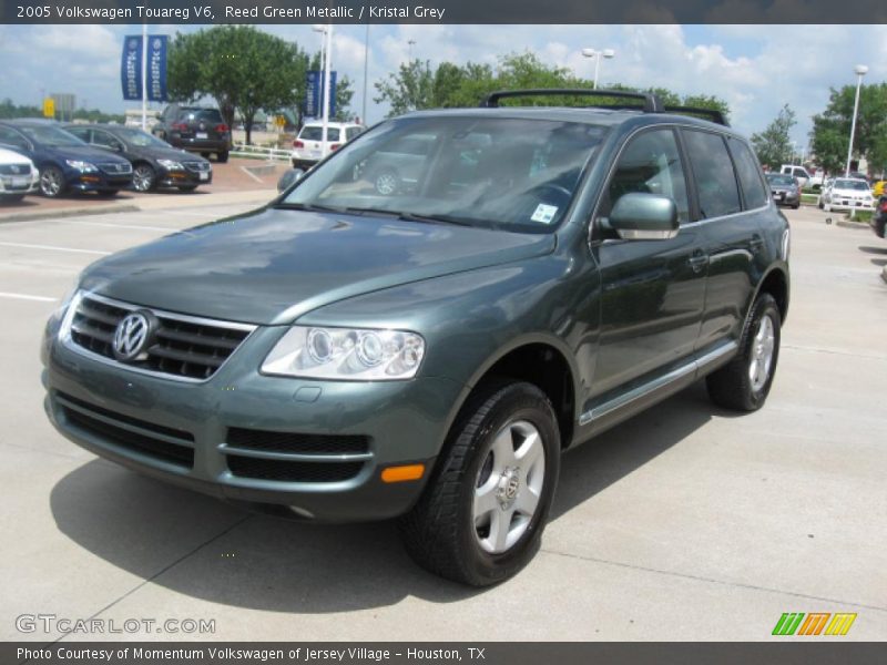 Reed Green Metallic / Kristal Grey 2005 Volkswagen Touareg V6