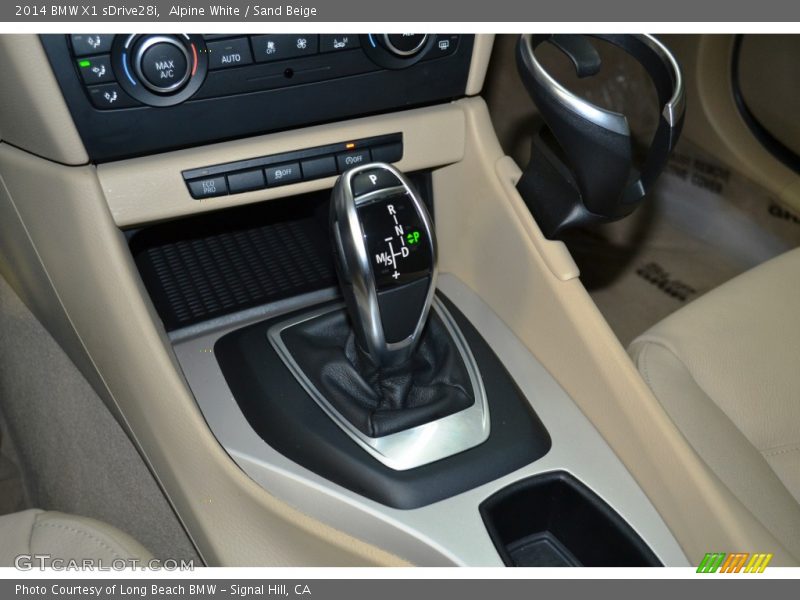 Alpine White / Sand Beige 2014 BMW X1 sDrive28i