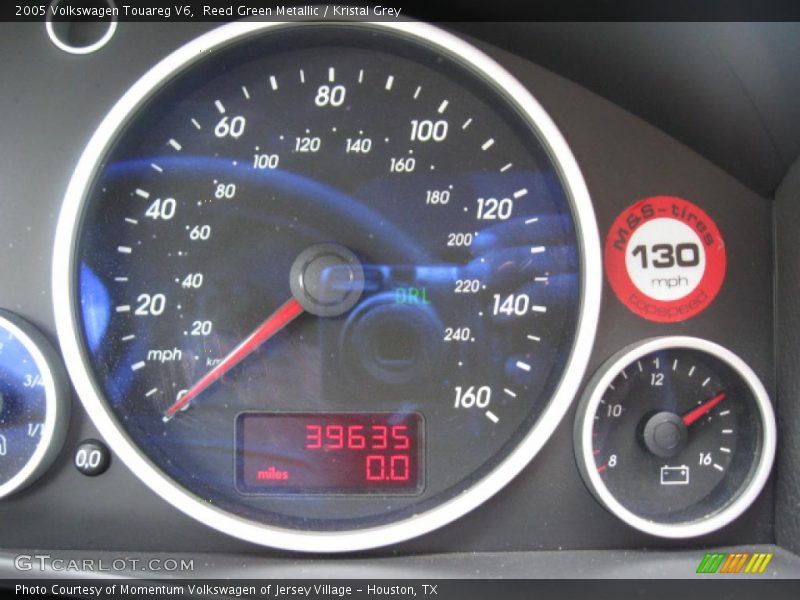 Reed Green Metallic / Kristal Grey 2005 Volkswagen Touareg V6