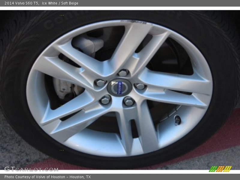 Ice White / Soft Beige 2014 Volvo S60 T5