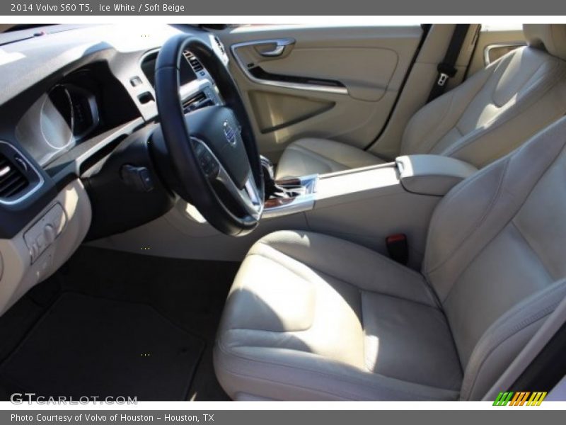 Ice White / Soft Beige 2014 Volvo S60 T5