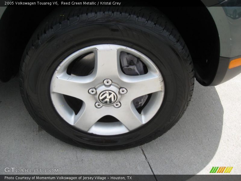 Reed Green Metallic / Kristal Grey 2005 Volkswagen Touareg V6