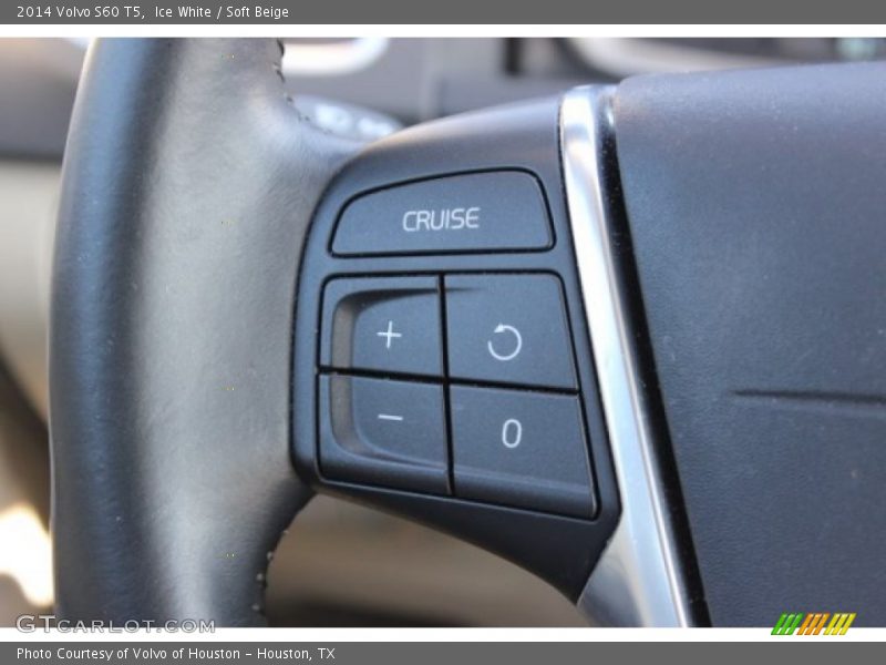 Ice White / Soft Beige 2014 Volvo S60 T5