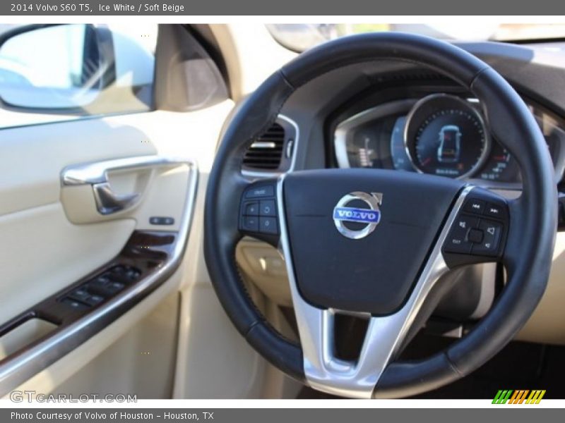 Ice White / Soft Beige 2014 Volvo S60 T5