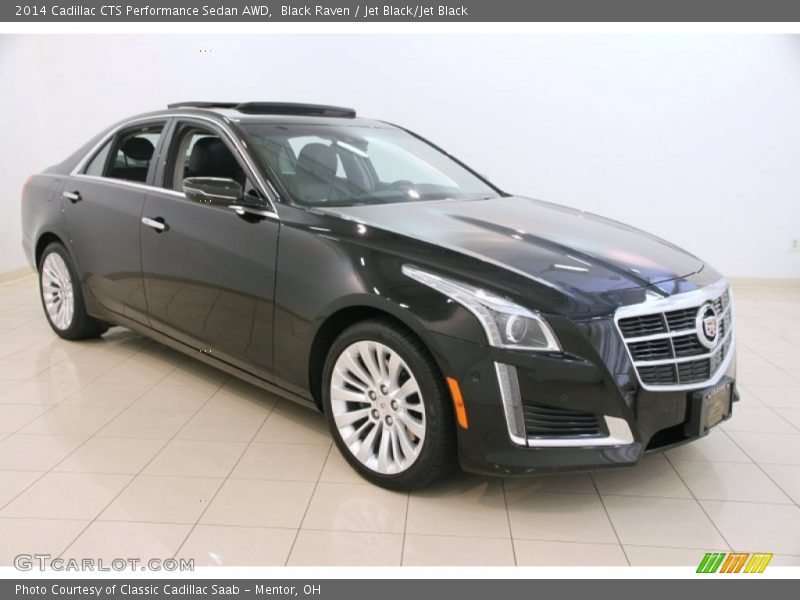 Front 3/4 View of 2014 CTS Performance Sedan AWD