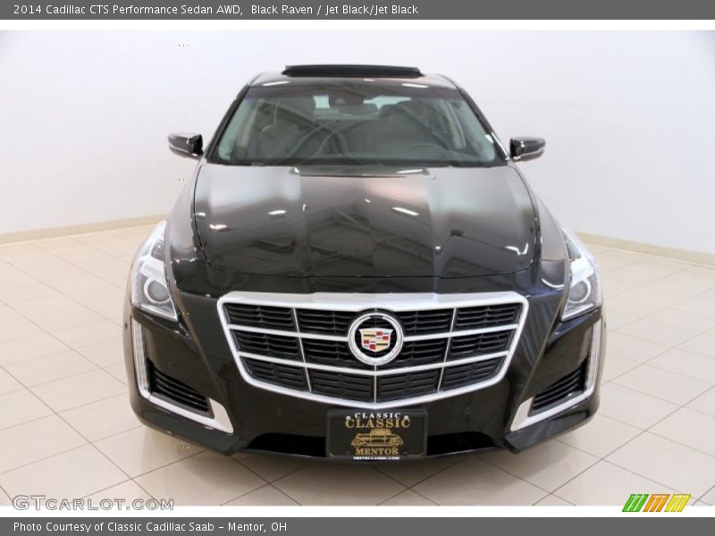 Black Raven / Jet Black/Jet Black 2014 Cadillac CTS Performance Sedan AWD