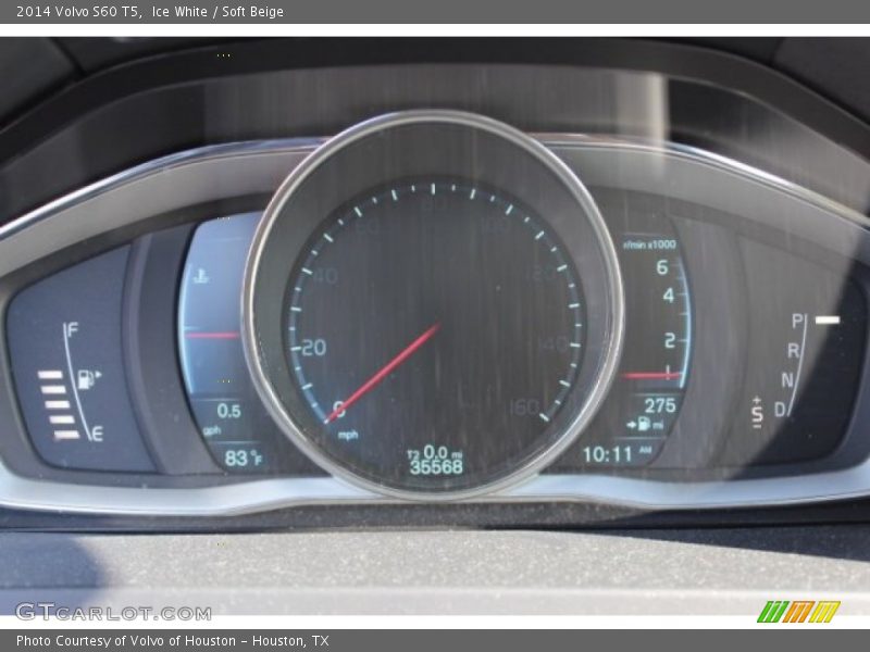 Ice White / Soft Beige 2014 Volvo S60 T5