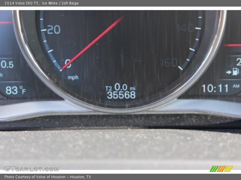 Ice White / Soft Beige 2014 Volvo S60 T5