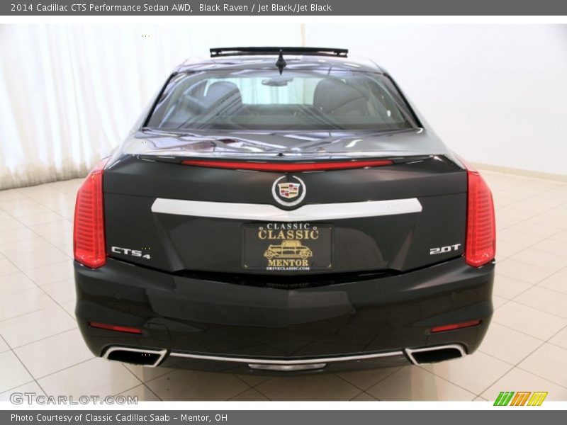 Black Raven / Jet Black/Jet Black 2014 Cadillac CTS Performance Sedan AWD