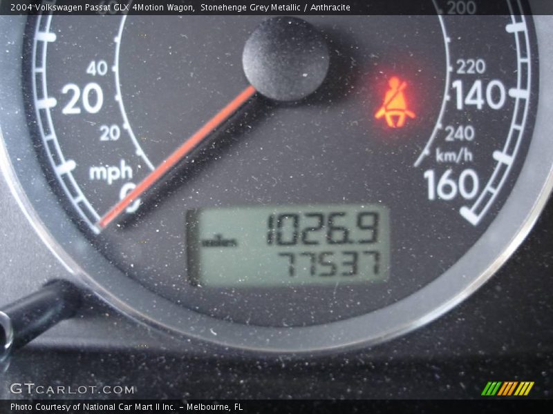Stonehenge Grey Metallic / Anthracite 2004 Volkswagen Passat GLX 4Motion Wagon