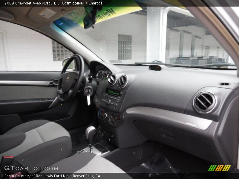 Cosmic Silver / Charcoal 2009 Chevrolet Aveo Aveo5 LT