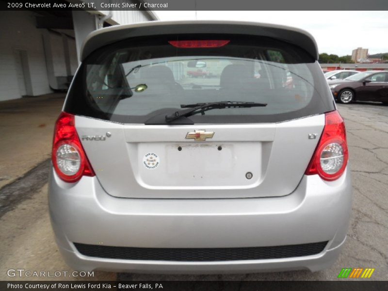 Cosmic Silver / Charcoal 2009 Chevrolet Aveo Aveo5 LT
