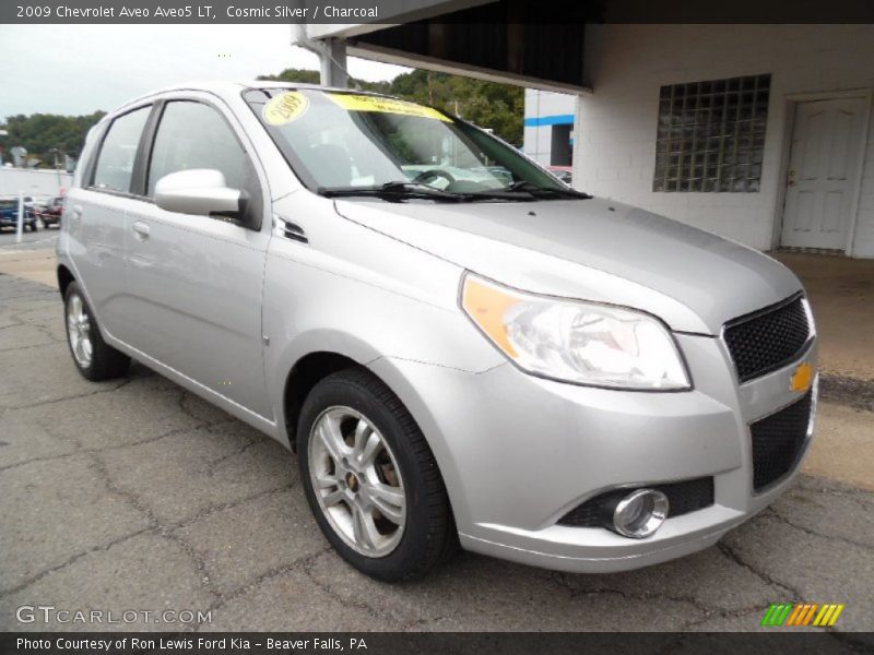 Cosmic Silver / Charcoal 2009 Chevrolet Aveo Aveo5 LT