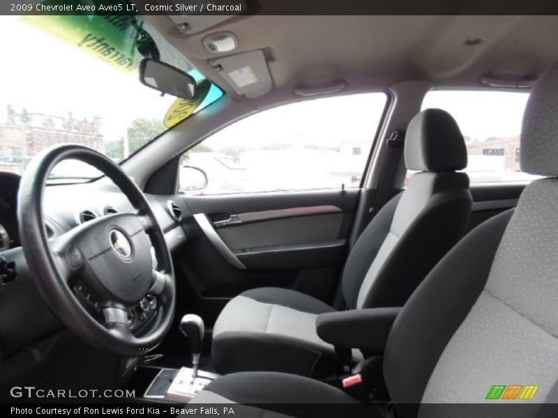 Cosmic Silver / Charcoal 2009 Chevrolet Aveo Aveo5 LT