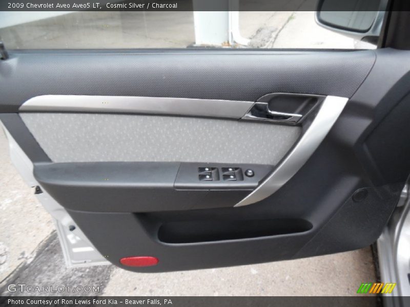 Cosmic Silver / Charcoal 2009 Chevrolet Aveo Aveo5 LT
