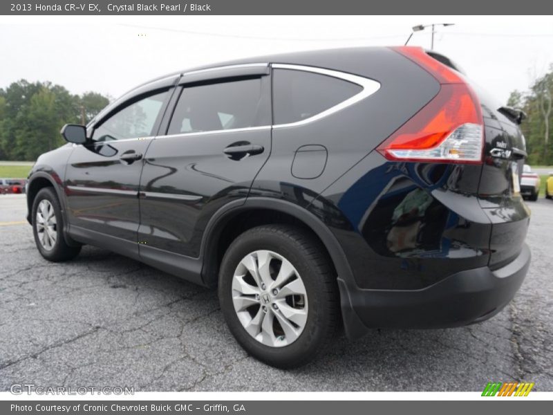 Crystal Black Pearl / Black 2013 Honda CR-V EX