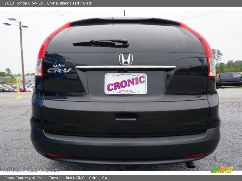 Crystal Black Pearl / Black 2013 Honda CR-V EX