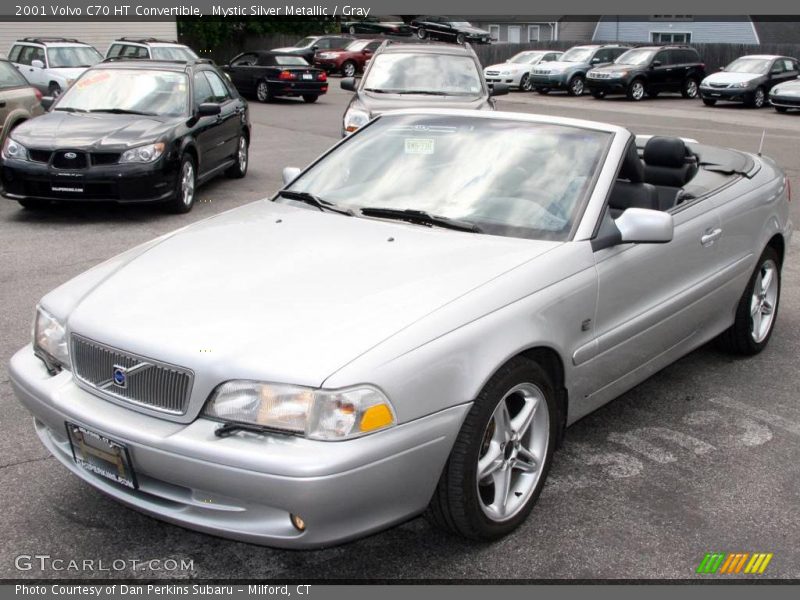 Mystic Silver Metallic / Gray 2001 Volvo C70 HT Convertible
