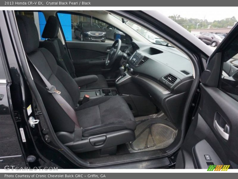 Crystal Black Pearl / Black 2013 Honda CR-V EX
