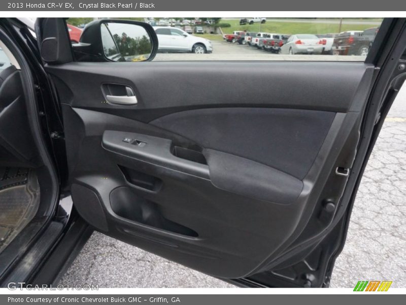 Crystal Black Pearl / Black 2013 Honda CR-V EX