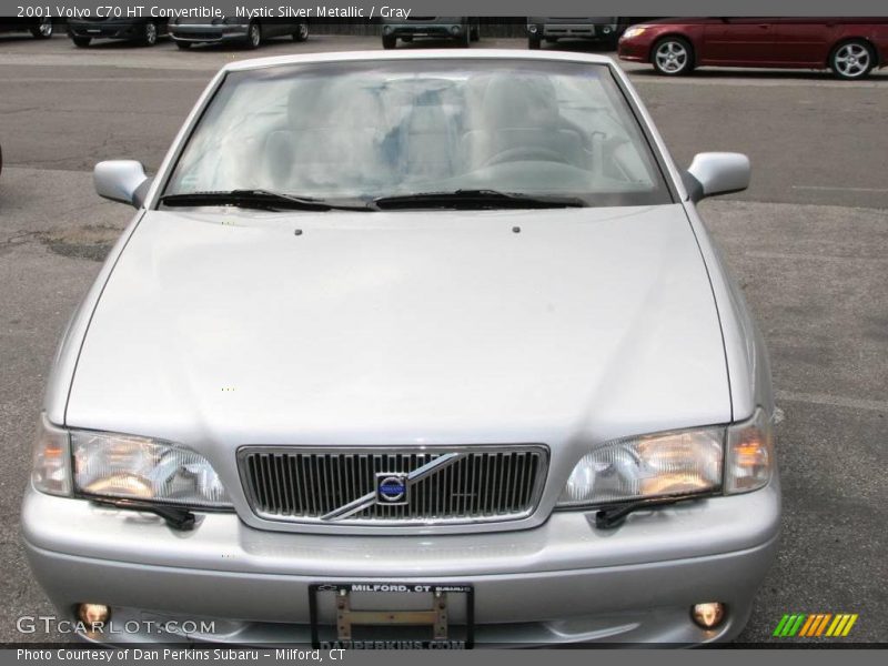 Mystic Silver Metallic / Gray 2001 Volvo C70 HT Convertible